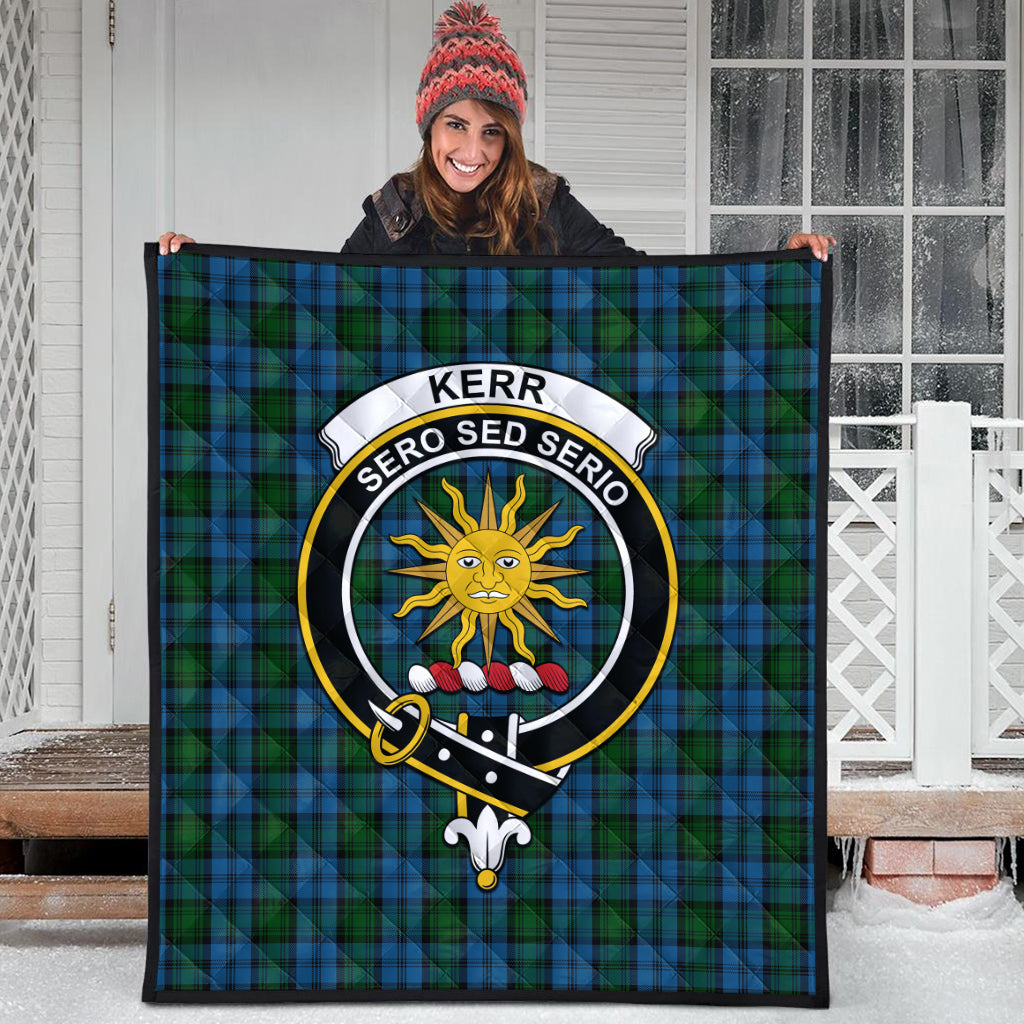 kerr-hunting-tartan-quilt-with-family-crest