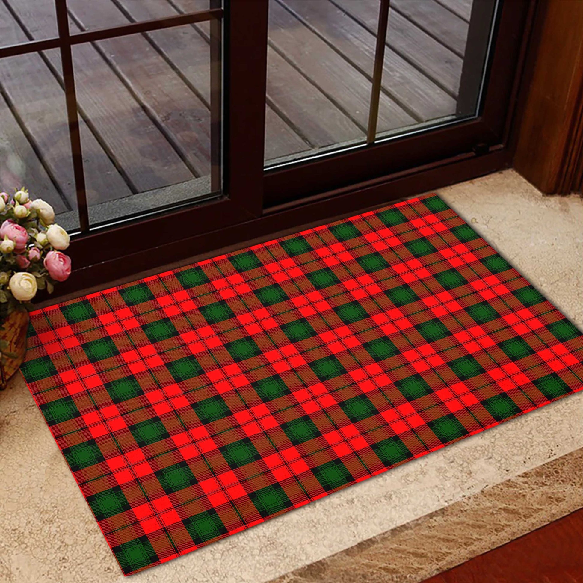 Kerr Modern Tartan Door Mat - Tartanvibesclothing