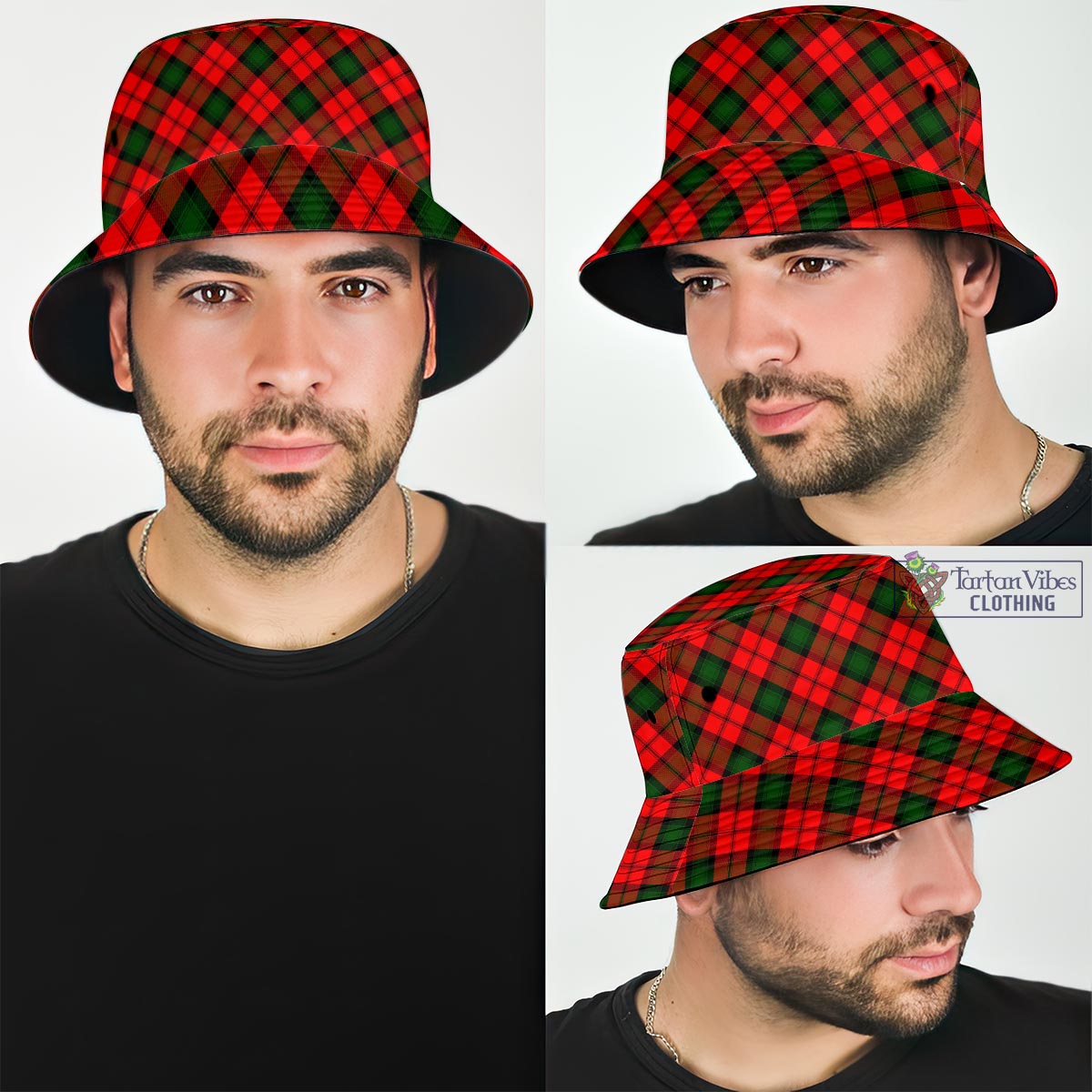 Tartan Vibes Clothing Kerr Modern Tartan Bucket Hat