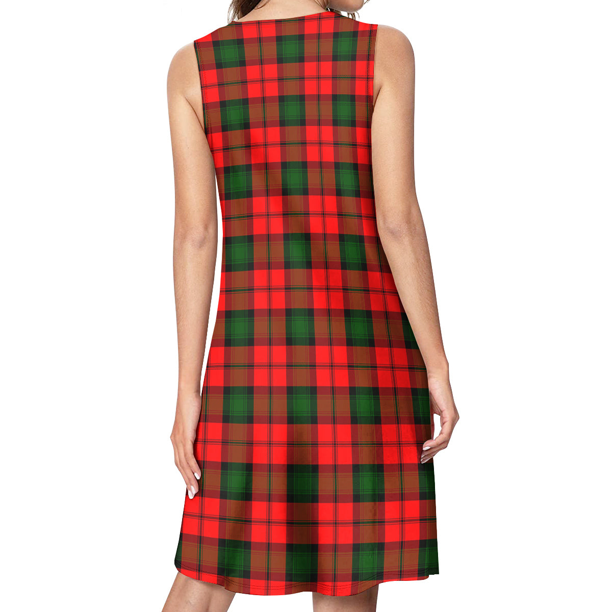 Kerr Modern Tartan Womens Casual Dresses - Tartanvibesclothing