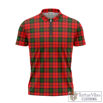 Kerr Modern Tartan Zipper Polo Shirt