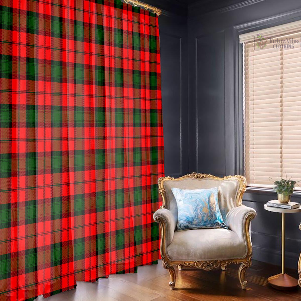 Kerr Modern Tartan Window Curtain