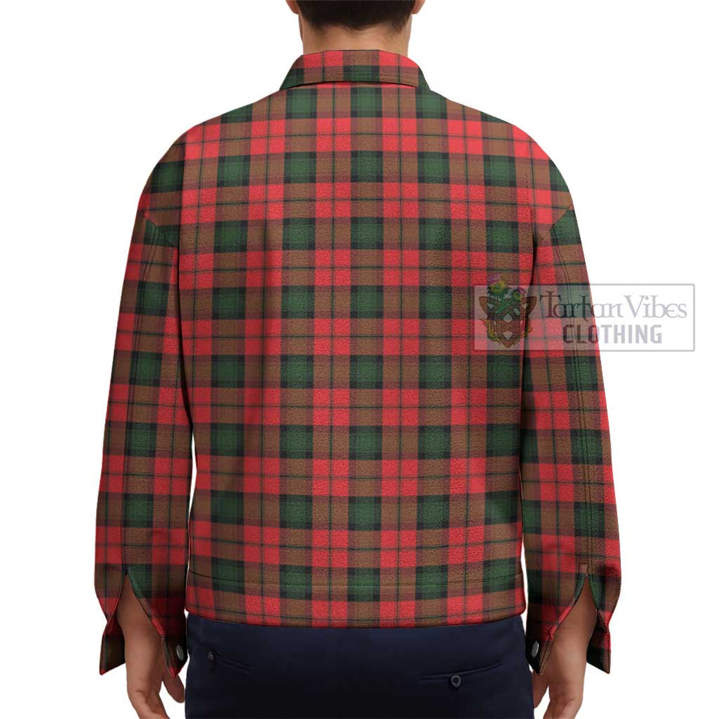 Kerr Modern Tartan Unisex Lapel Cotton Jacket - Tartan Vibes Clothing