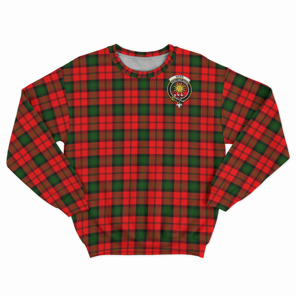 kerr-modern-tartan-sweatshirt-with-family-crest