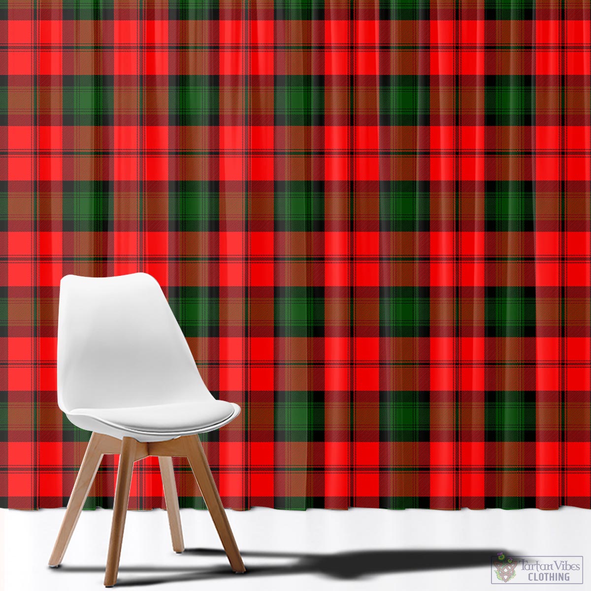 Kerr Modern Tartan Window Curtain