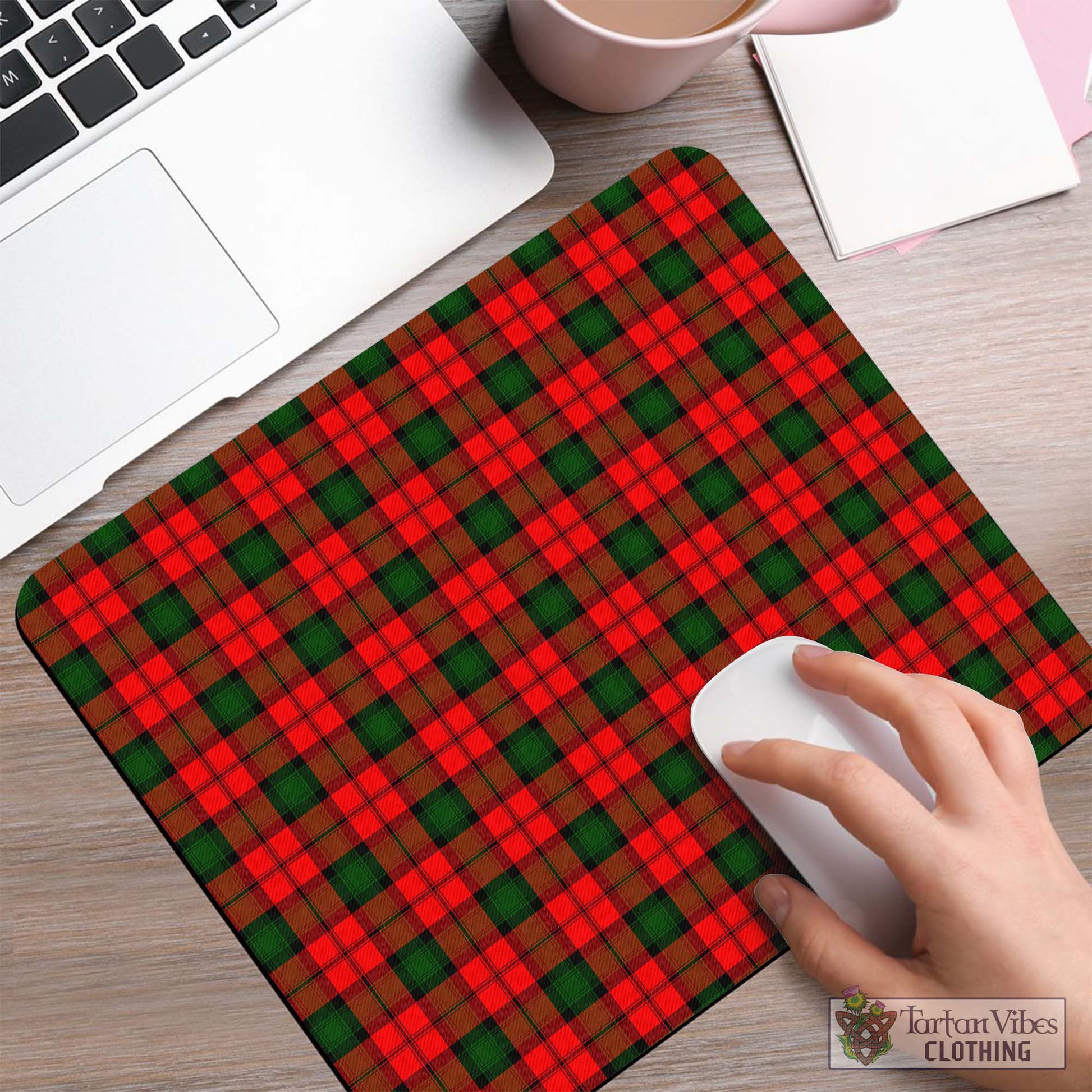 Tartan Vibes Clothing Kerr Modern Tartan Mouse Pad