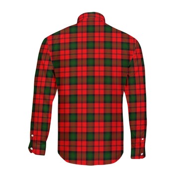 Kerr Modern Tartan Long Sleeve Button Up Shirt with Family Crest