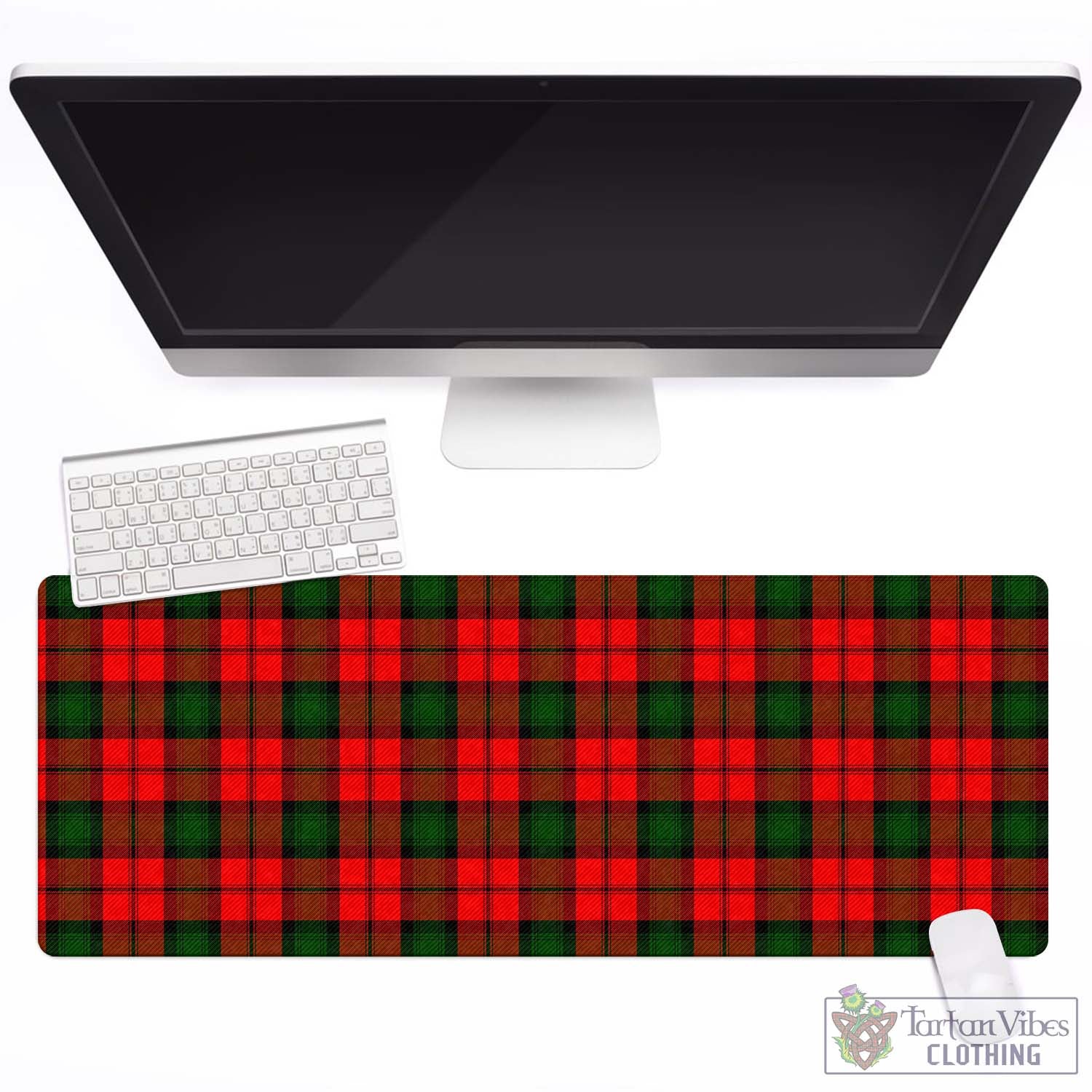 Tartan Vibes Clothing Kerr Modern Tartan Mouse Pad