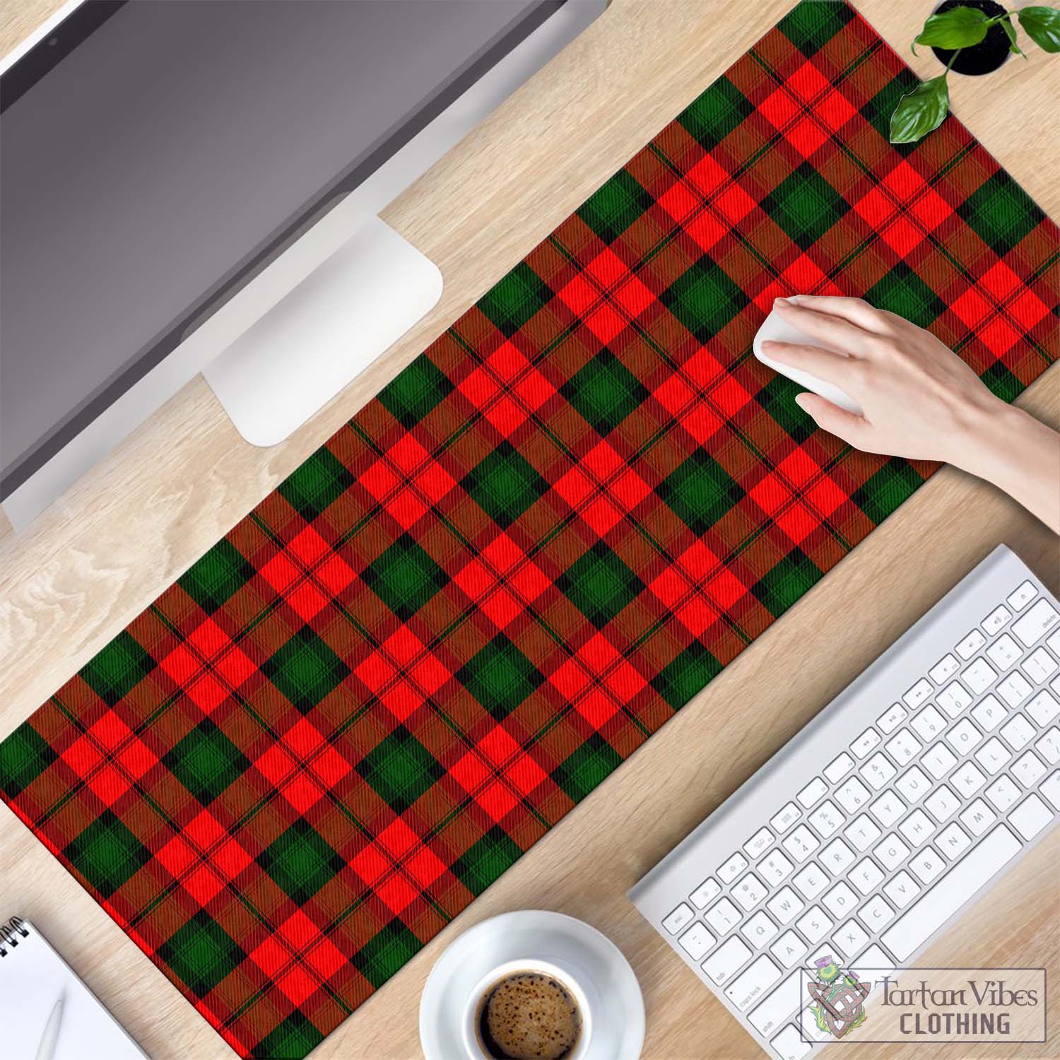 Tartan Vibes Clothing Kerr Modern Tartan Mouse Pad