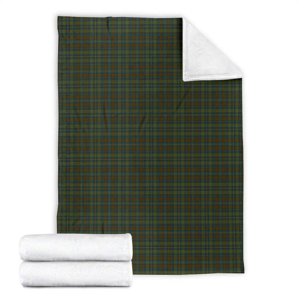 Kerry County Ireland Tartan Blanket X-Large 59 x 79 inches 150 x 200 cm - Tartan Vibes Clothing