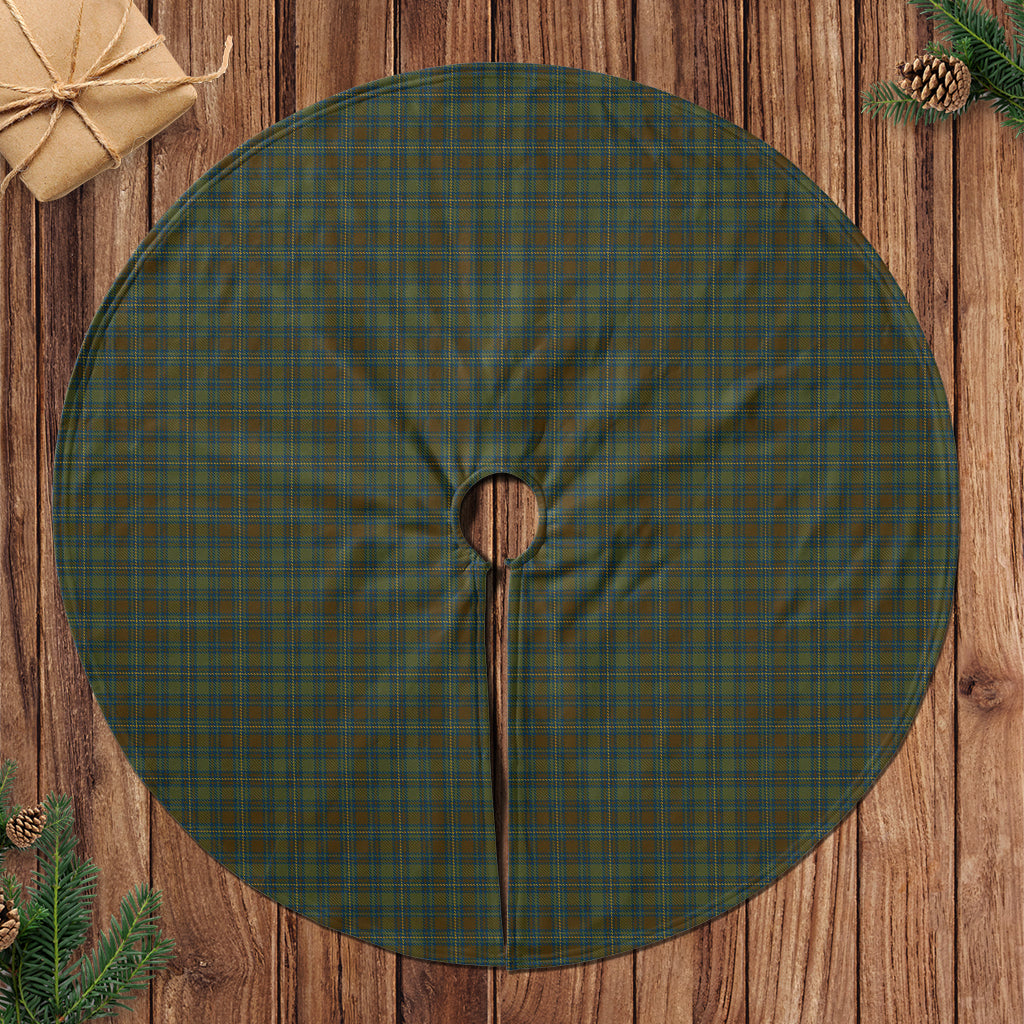 Kerry County Ireland Tartan Christmas Tree Skirt - Tartanvibesclothing