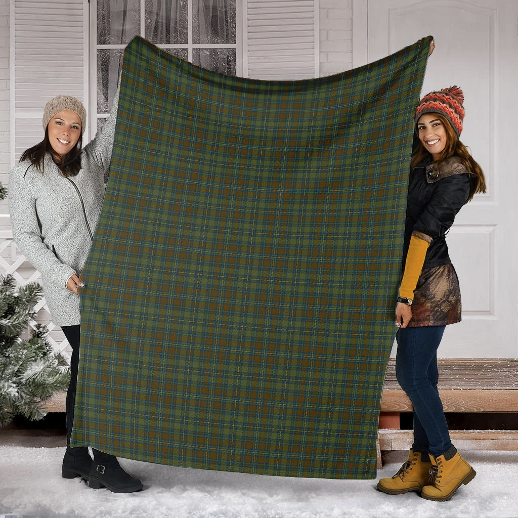 Kerry County Ireland Tartan Blanket - Tartan Vibes Clothing