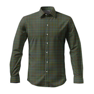 Kerry County Ireland Tartan Long Sleeve Button Up Shirt