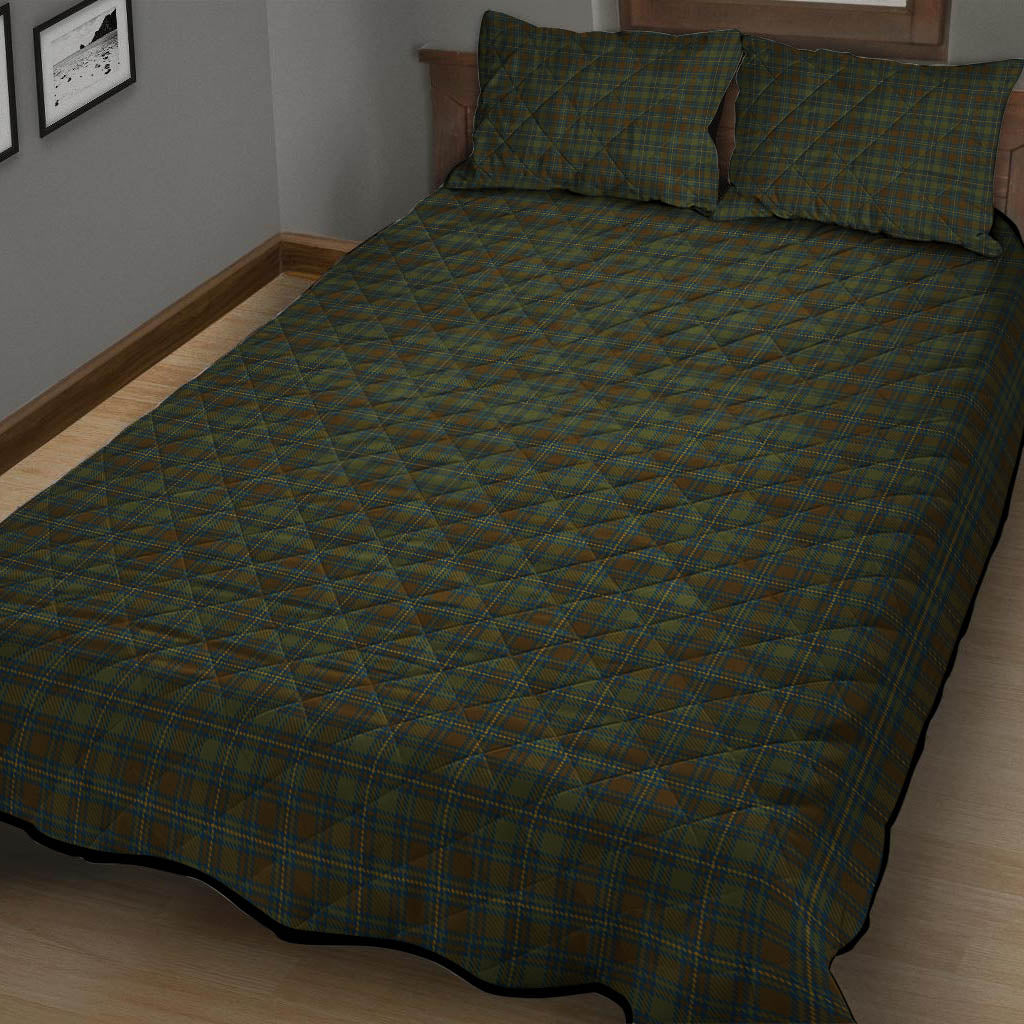 Kerry Tartan Quilt Bed Set - Tartanvibesclothing