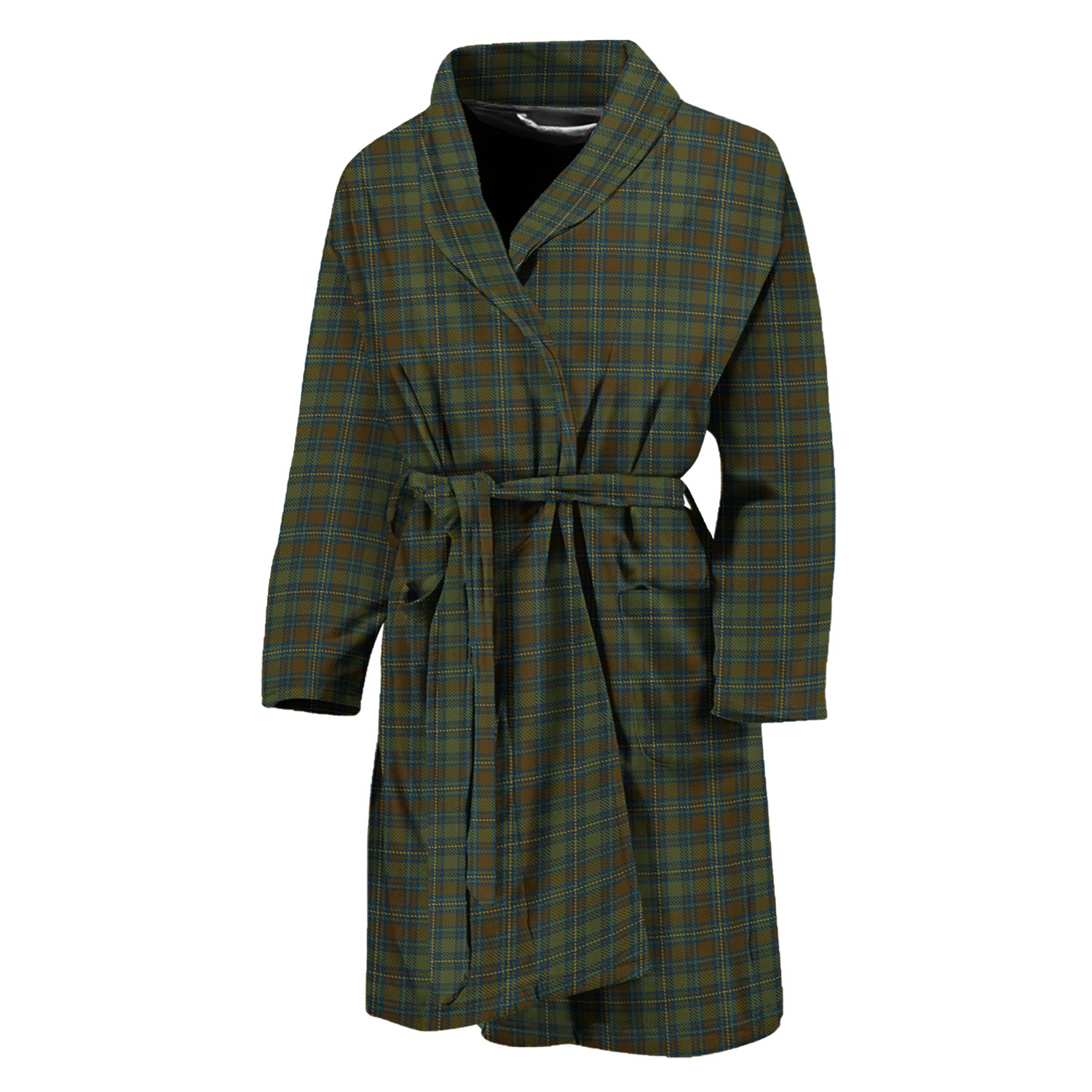 Kerry County Ireland Tartan Bathrobe - Tartan Vibes Clothing