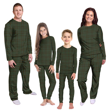 Kerry County Ireland Tartan Pajamas Family Set