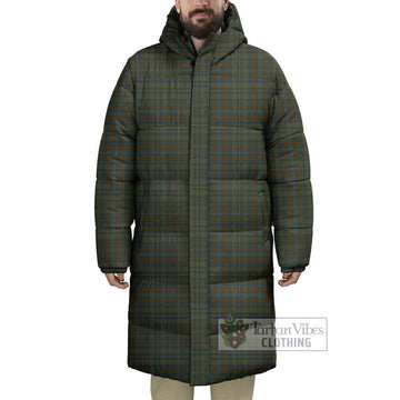 Kerry County Ireland Tartan Long Down Jacket