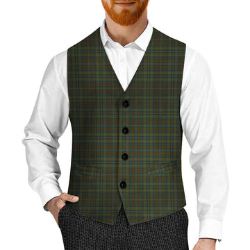 Kerry County Ireland Tartan Men's Sleeveless Suit Vest