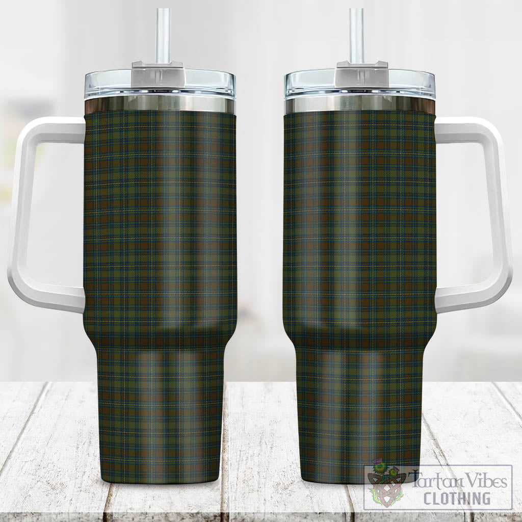 Tartan Vibes Clothing Kerry County Ireland Tartan Tumbler with Handle