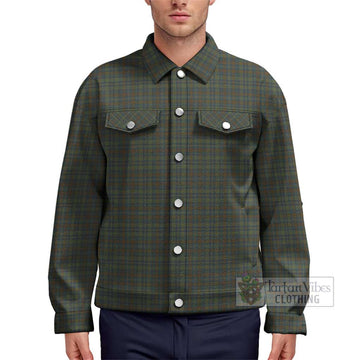 Kerry County Ireland Tartan Unisex Lapel Cotton Jacket