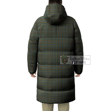 Kerry County Ireland Tartan Long Down Jacket