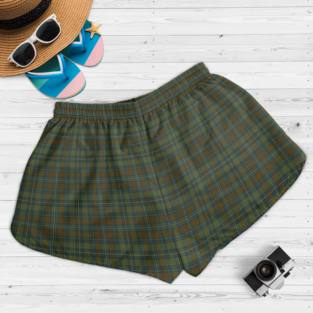 Kerry County Ireland Tartan Womens Shorts - Tartan Vibes Clothing