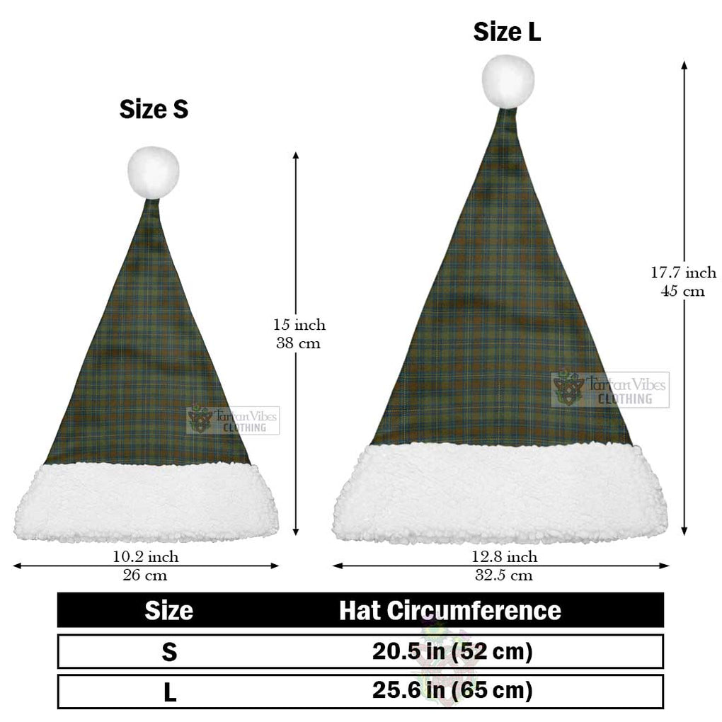 Tartan Vibes Clothing Kerry County Ireland Tartan Christmas Santa Hats