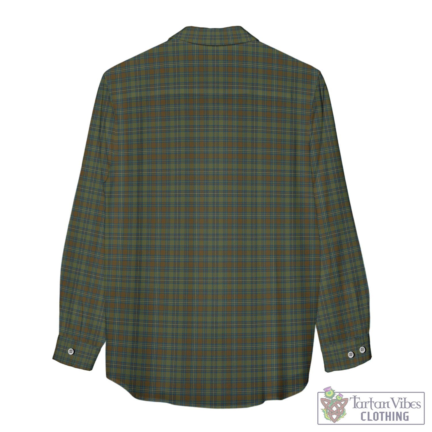 Kerry County Ireland Tartan Womens Casual Shirt