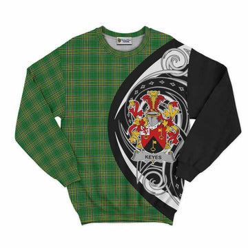 Keyes Irish Clan Sweatshirt Celtic Circle Style Unisex - Tartan Vibes Clothing
