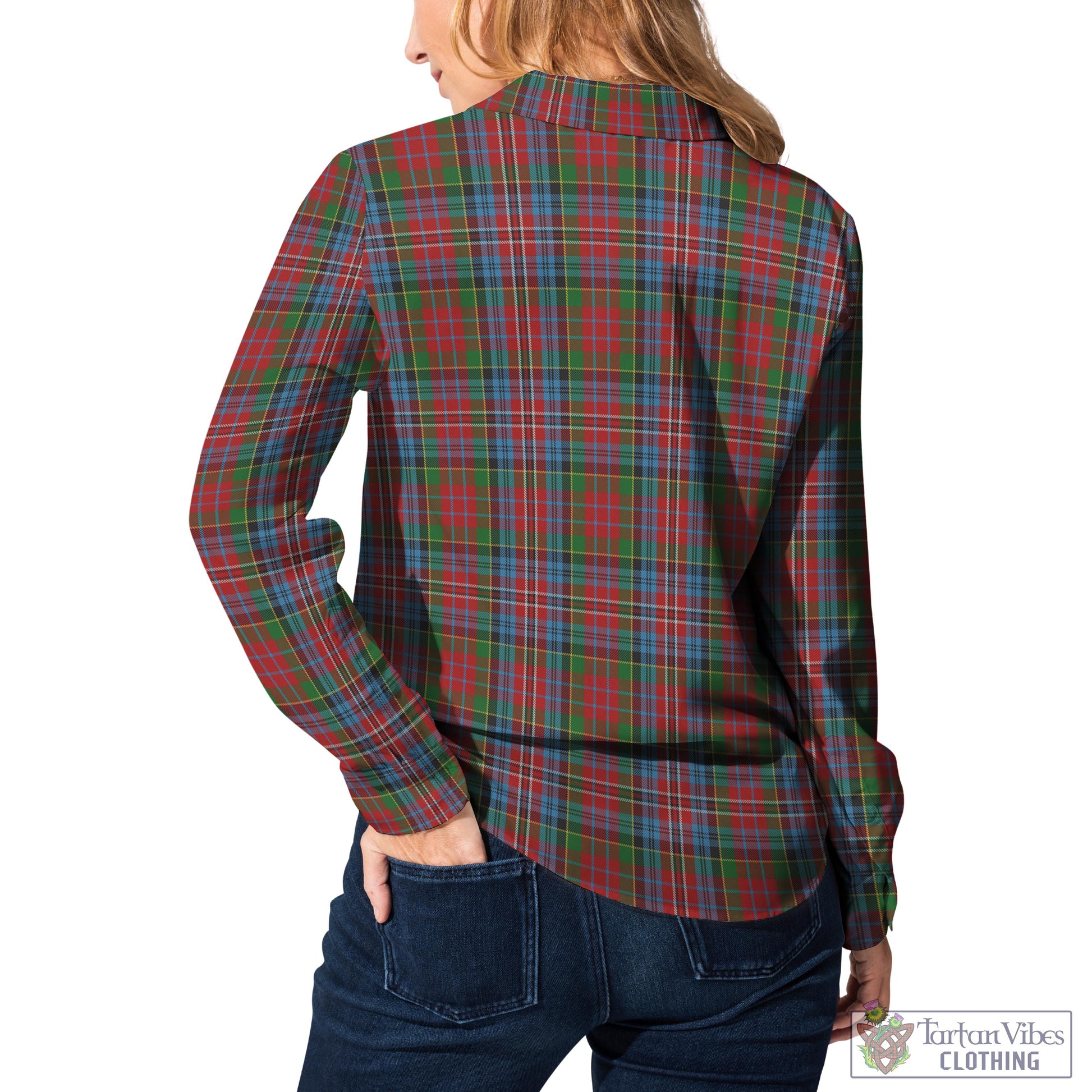 Kidd Tartan Womens Casual Shirt