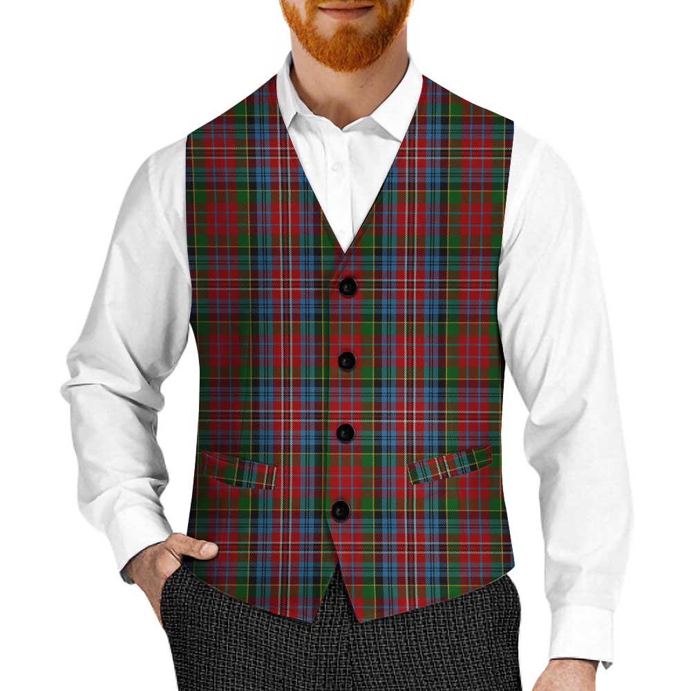 Tartan Vibes Clothing Kidd Tartan Men's Sleeveless Suit Vest