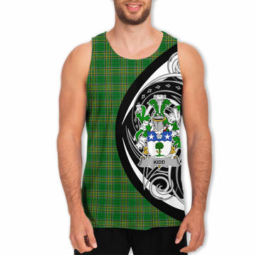 Kidd Irish Clan Men's Tank Top Celtic Circle Style Men - Tartan Vibes Clothing