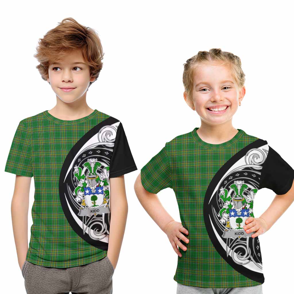 Kidd Irish Clan Kid T-Shirt Celtic Circle Style Youth XL Size14 - Tartan Vibes Clothing