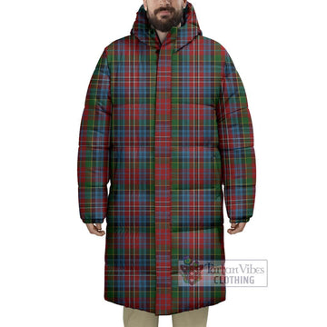 Kidd Tartan Long Down Jacket