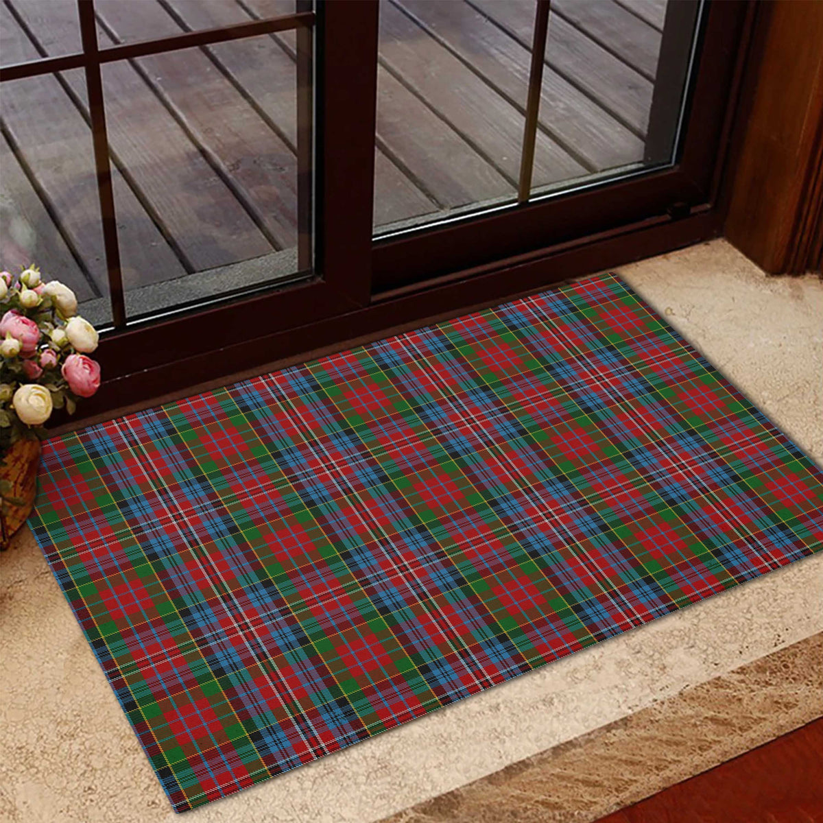 Kidd Tartan Rubber Doormat L 60*90cm - Tartan Vibes Clothing