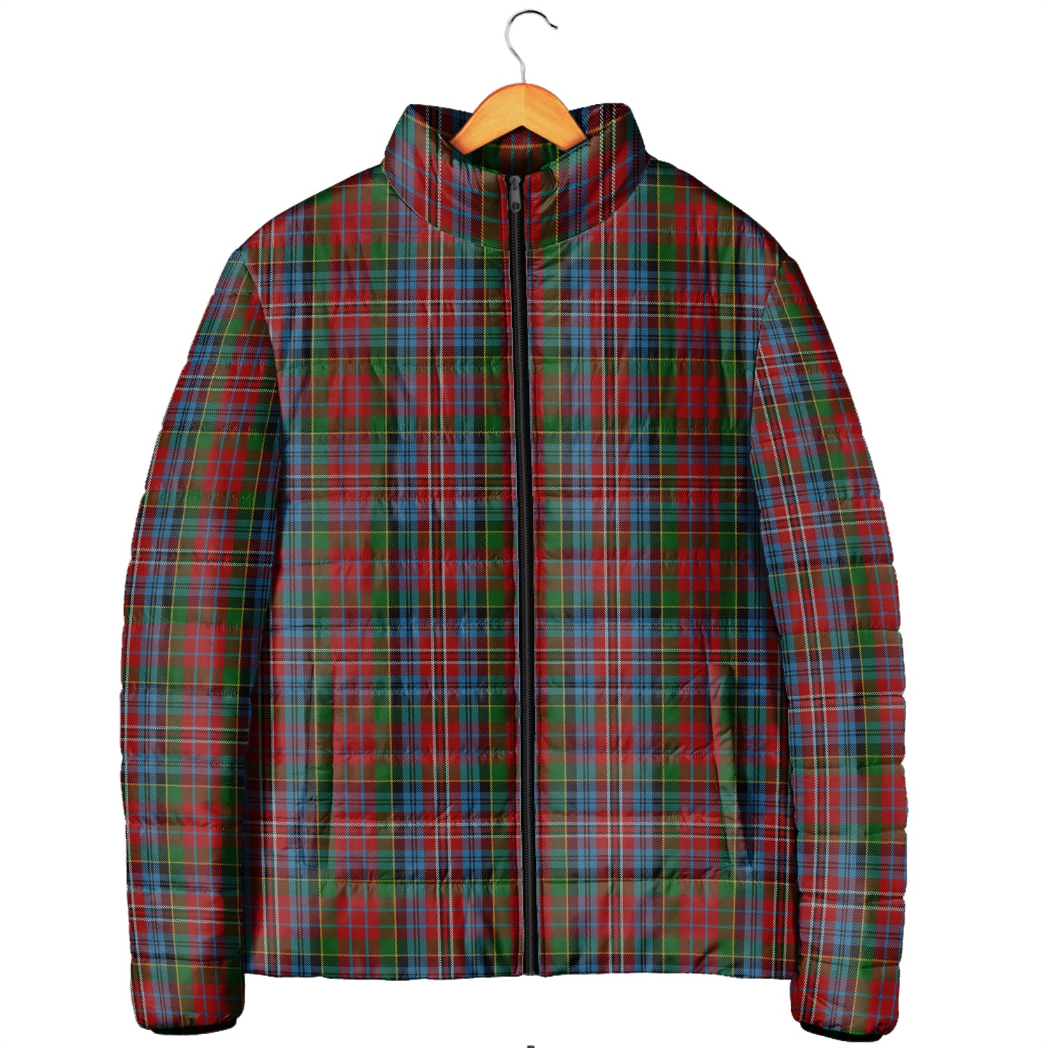 Kidd Tartan Padded Jacket Men's Padded Jacket - Tartan Vibes Clothing