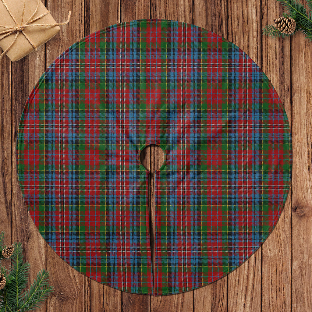 Kidd Tartan Christmas Tree Skirt 47*47 inch - Tartan Vibes Clothing