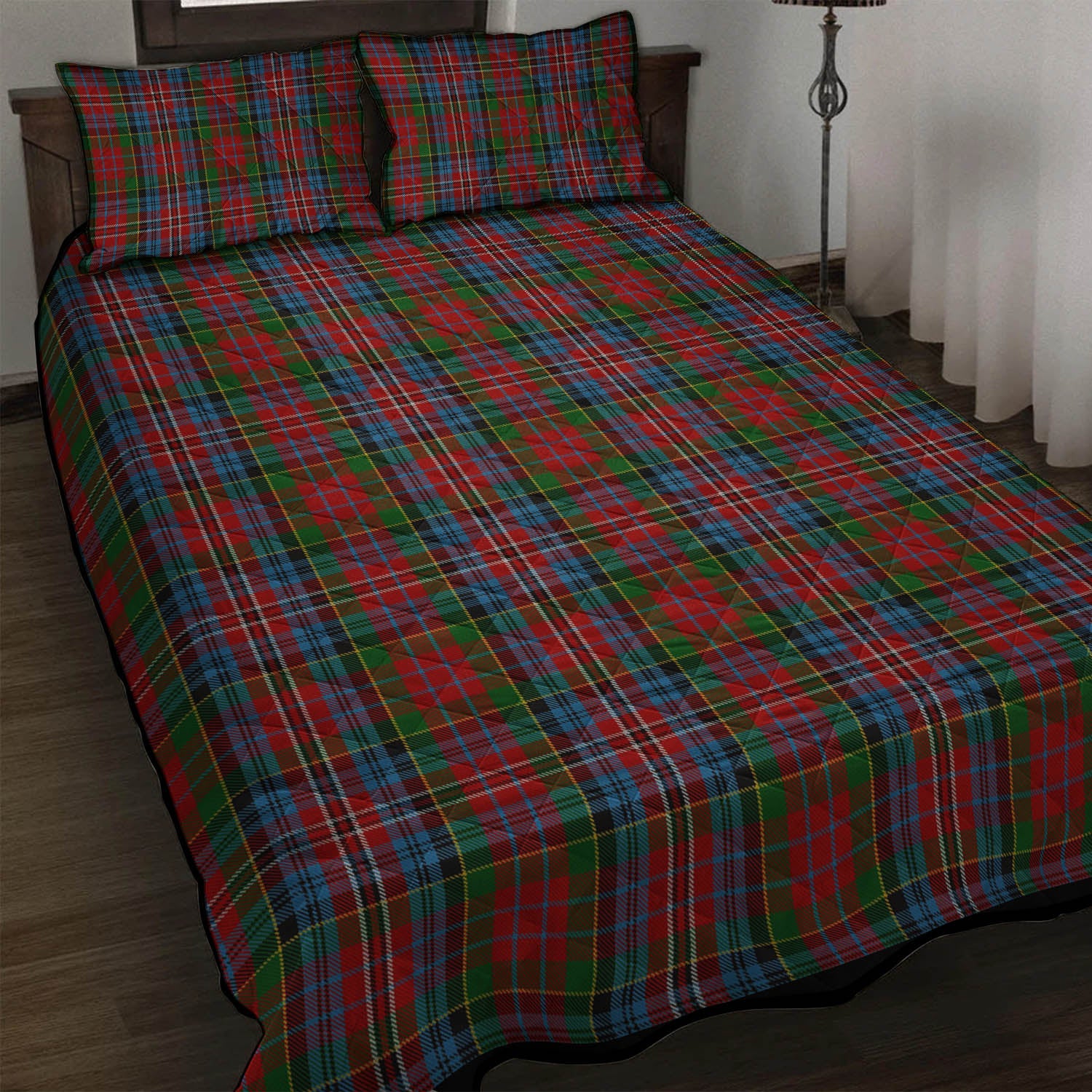 Kidd Tartan Quilt Bed Set - Tartan Vibes Clothing