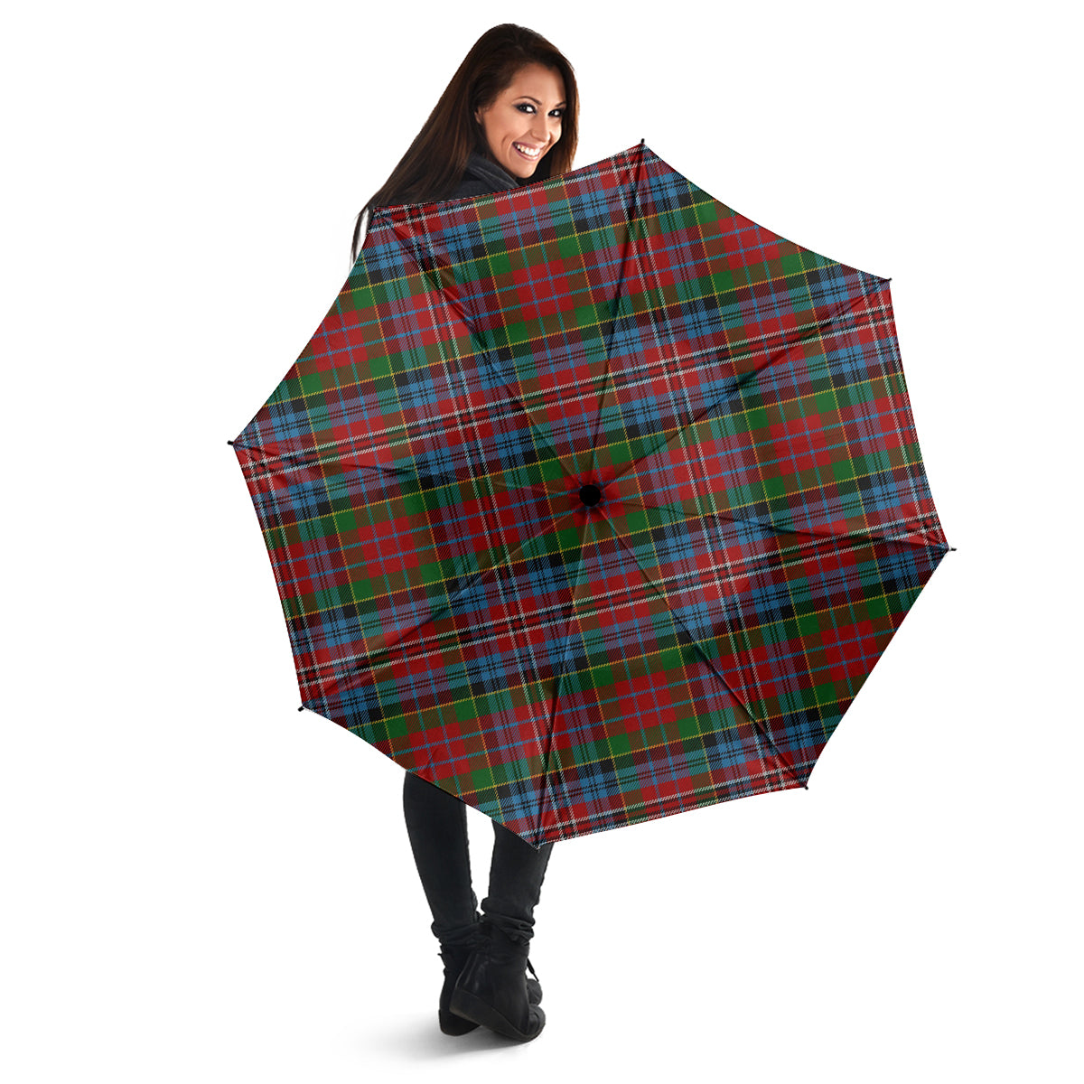 Kidd Tartan Umbrella - Tartanvibesclothing