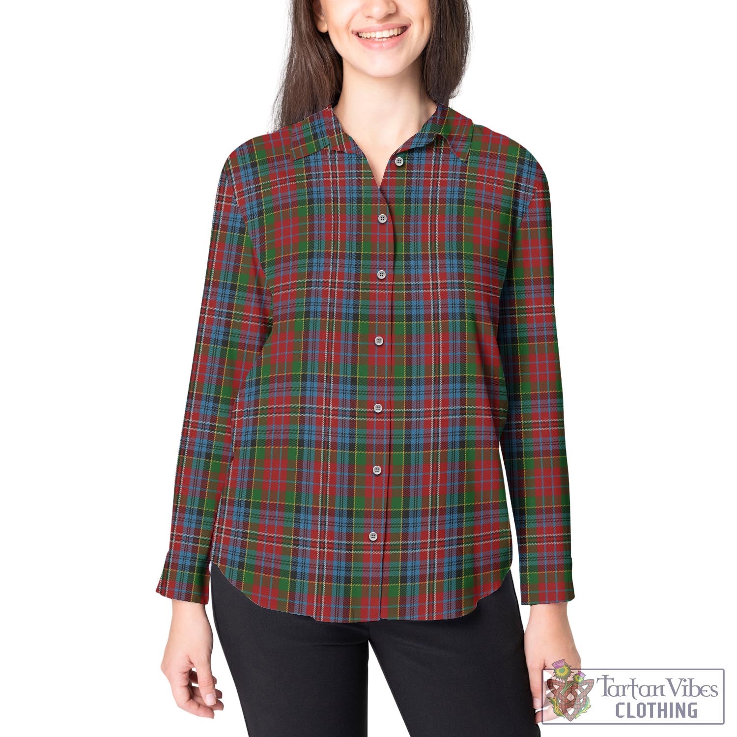 Kidd Tartan Womens Casual Shirt