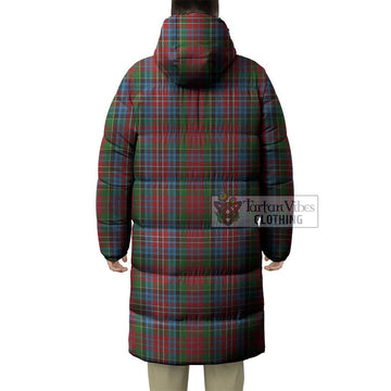 Kidd Tartan Long Down Jacket