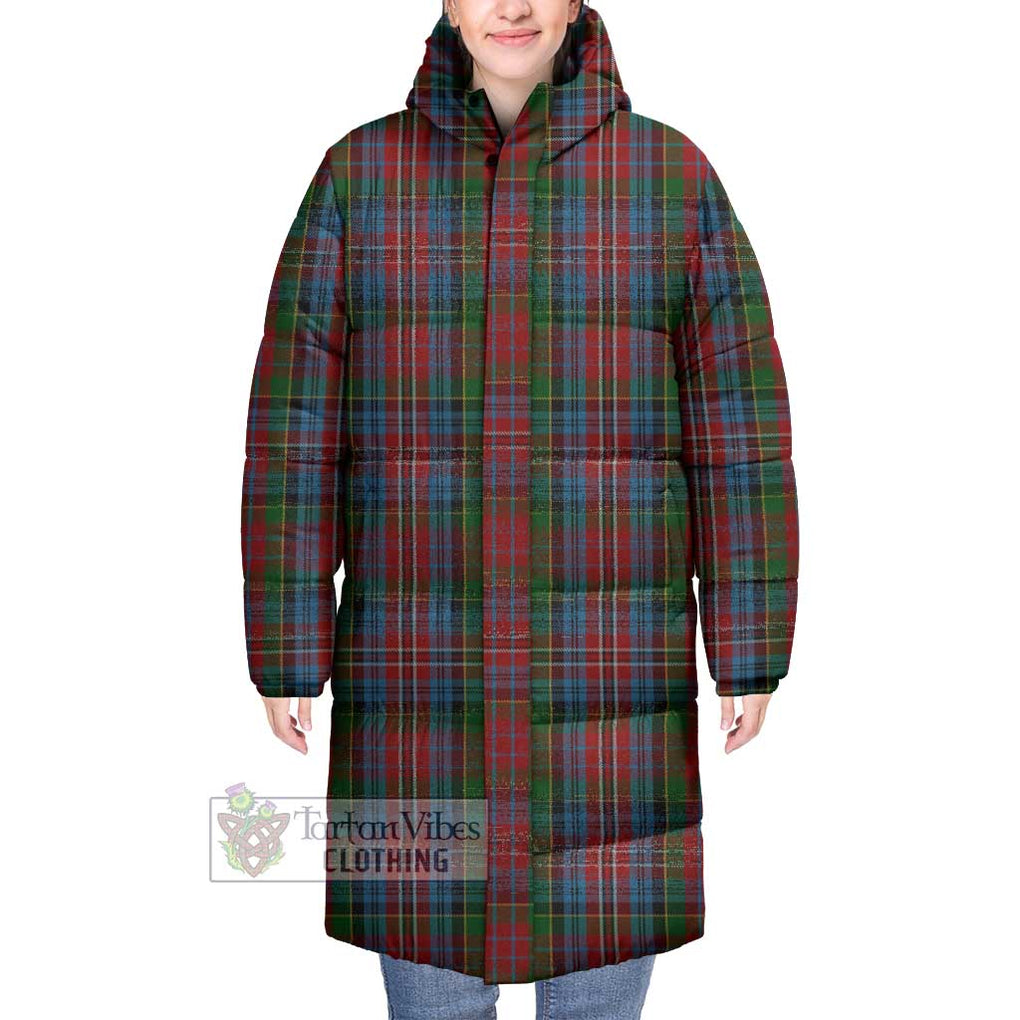 Tartan Vibes Clothing Kidd Tartan Long Down Jacket