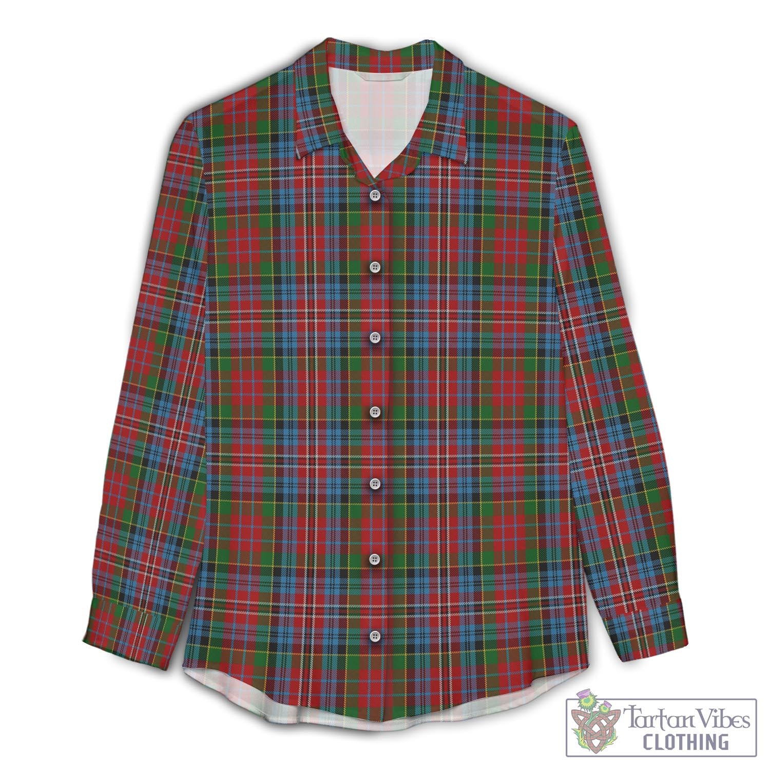 Kidd Tartan Womens Casual Shirt