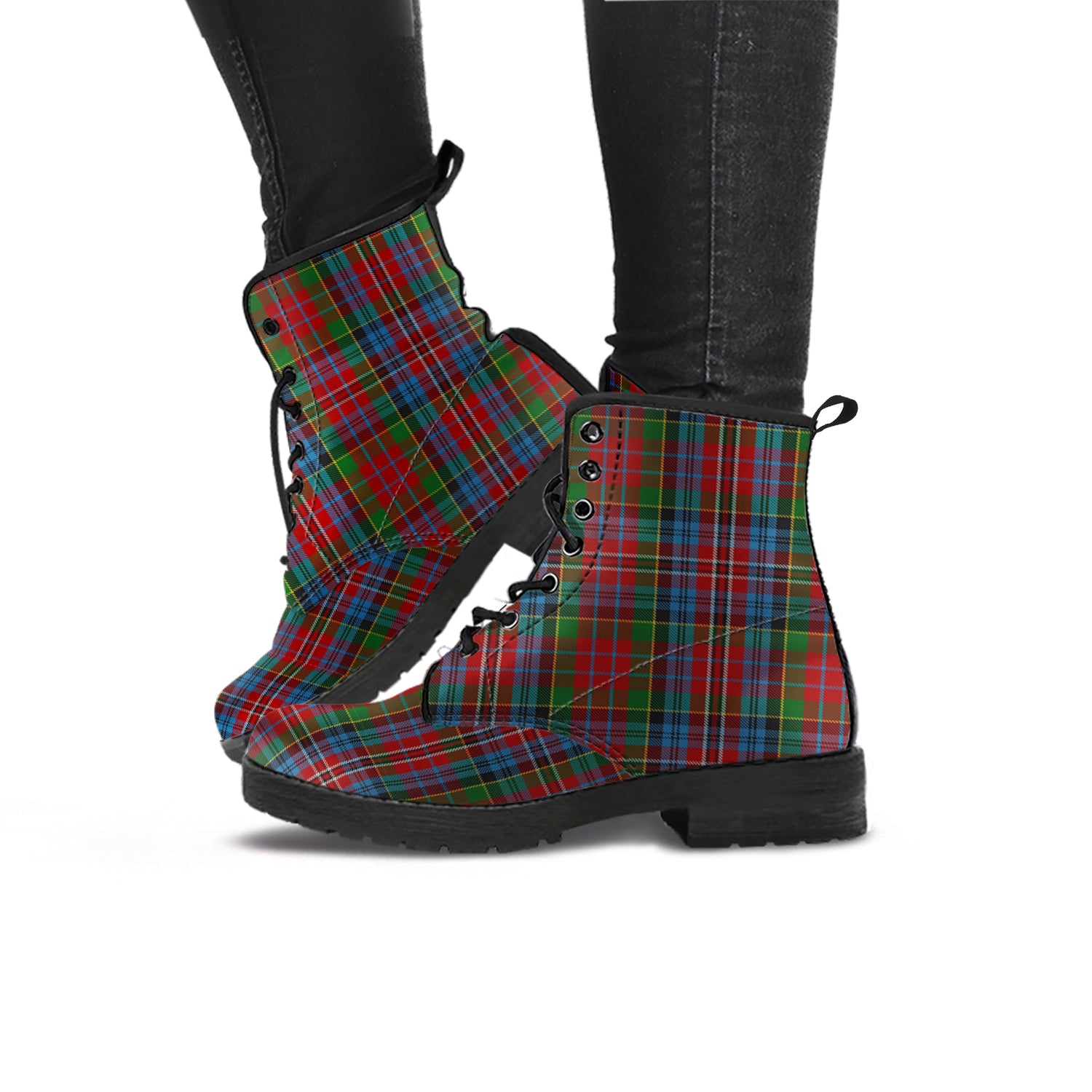 kidd-tartan-leather-boots