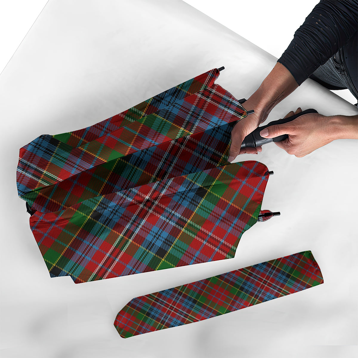 Kidd Tartan Umbrella - Tartanvibesclothing