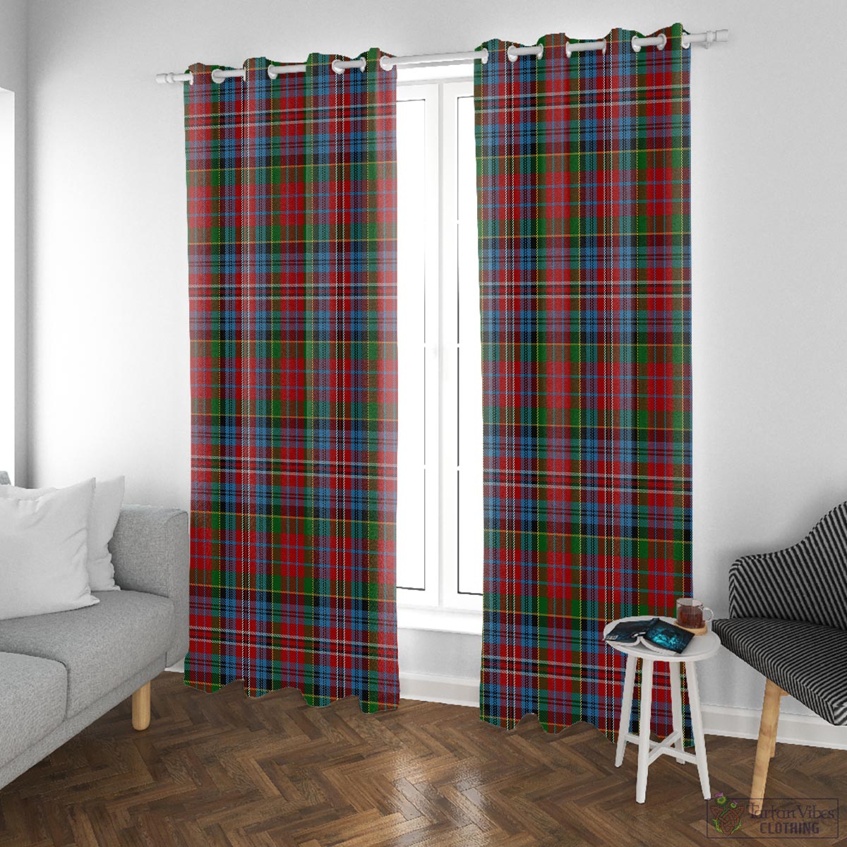 Kidd Tartan Window Curtain