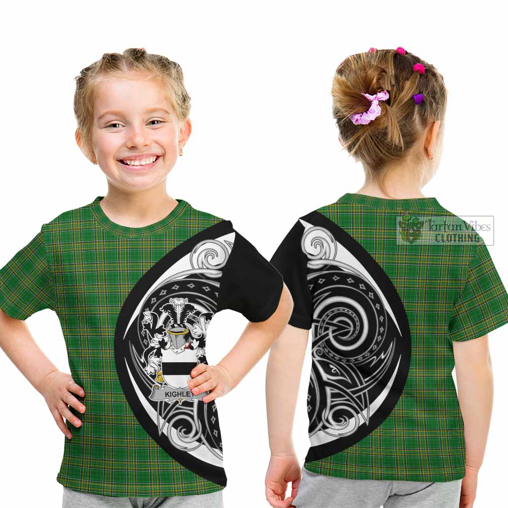 Kighley Irish Clan Kid T-Shirt Celtic Circle Style - Tartan Vibes Clothing