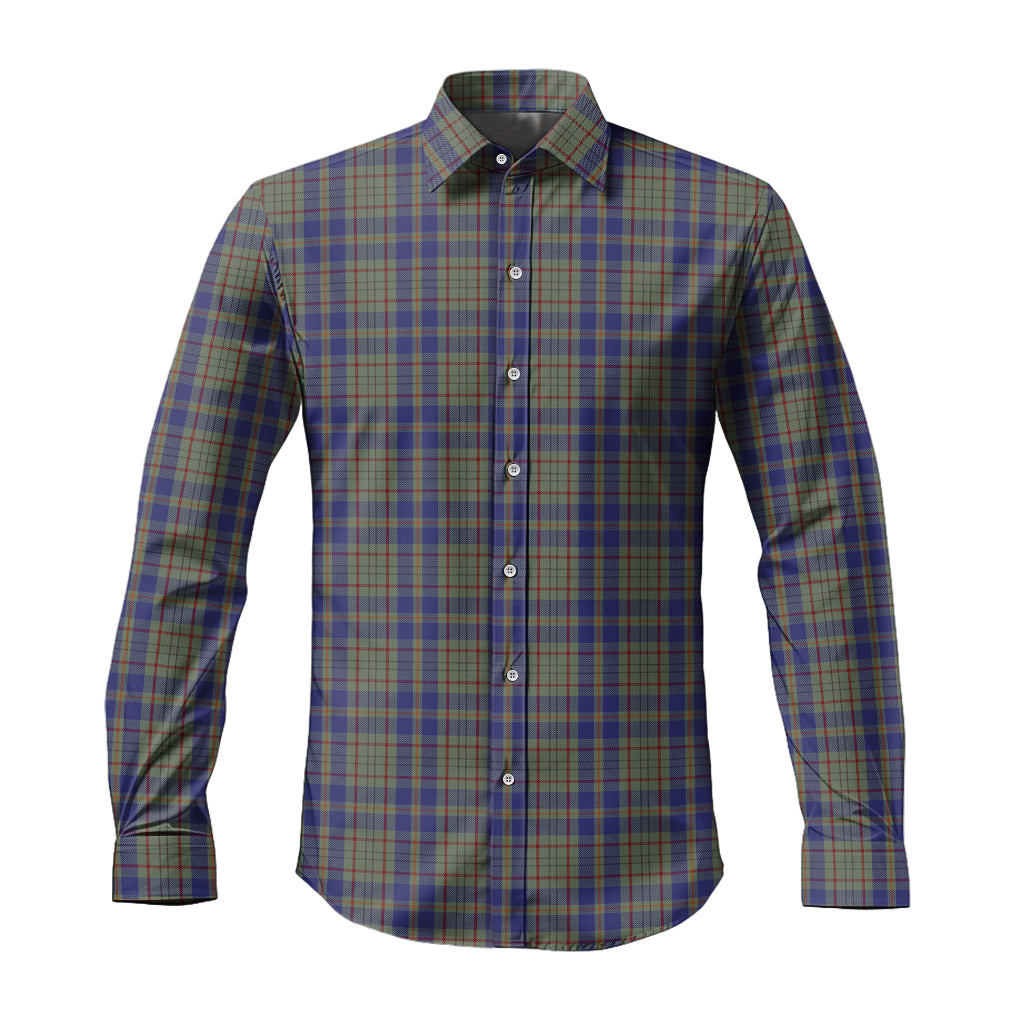 Kildare County Ireland Tartan Long Sleeve Button Up Shirt Men's Shirt - Tartan Vibes Clothing
