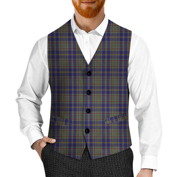 Kildare County Ireland Tartan Men's Sleeveless Suit Vest