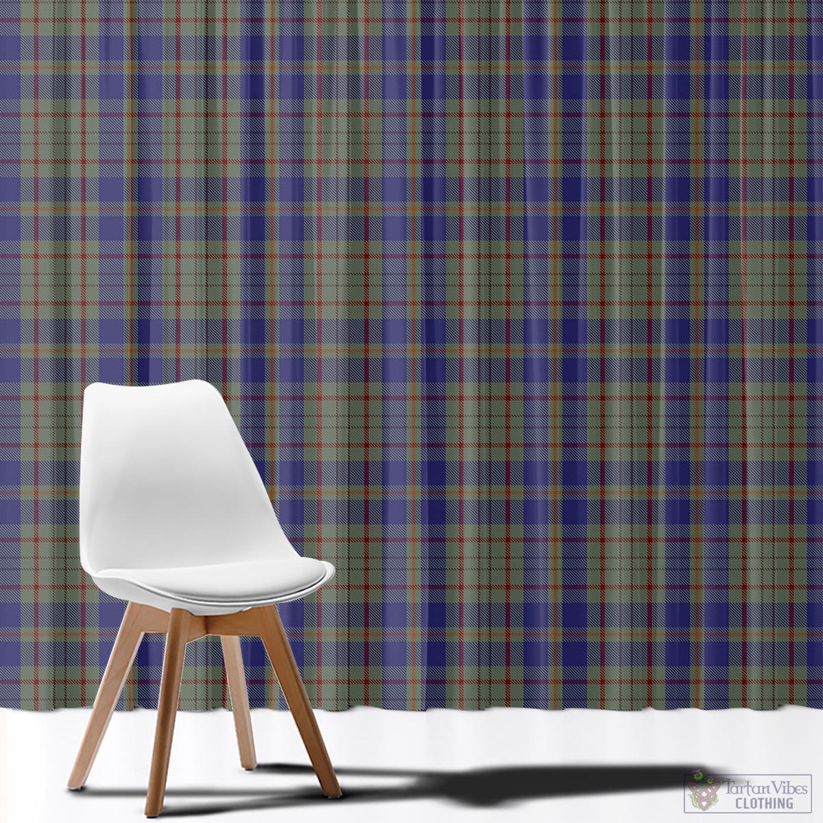 Kildare County Ireland Tartan Window Curtain